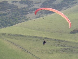 Flying on the South Downs