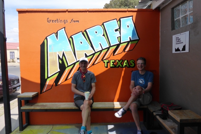 The art of doing nothing….  Marfa